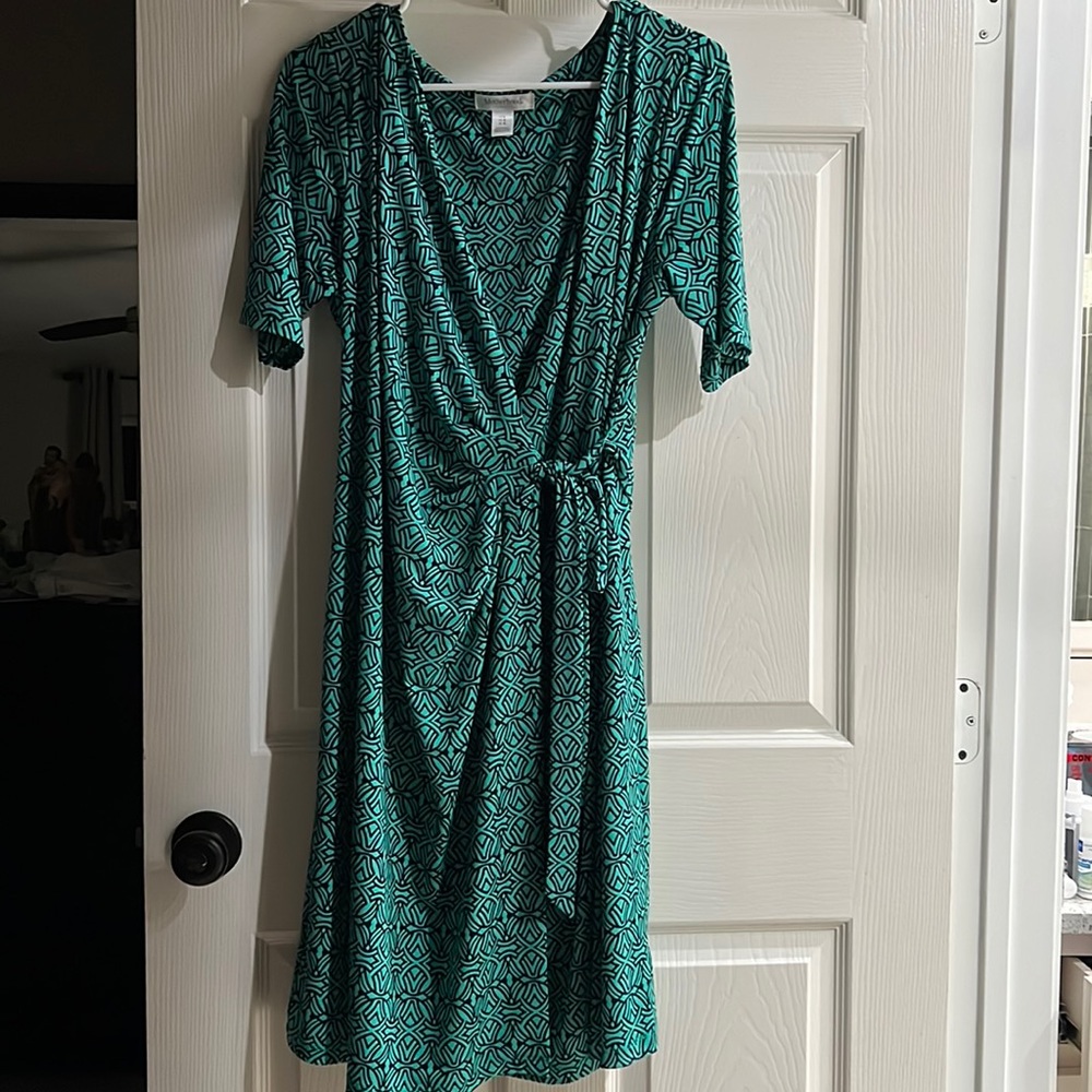 Maternity green-blue